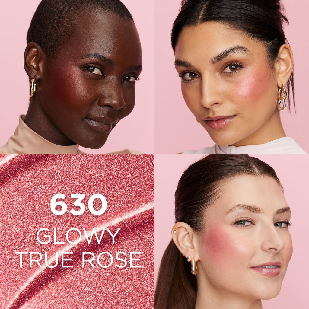 L'Oreal Paris Lumi Le Liquid Blush – Intense, Lightweight Color with Buildable Glow
