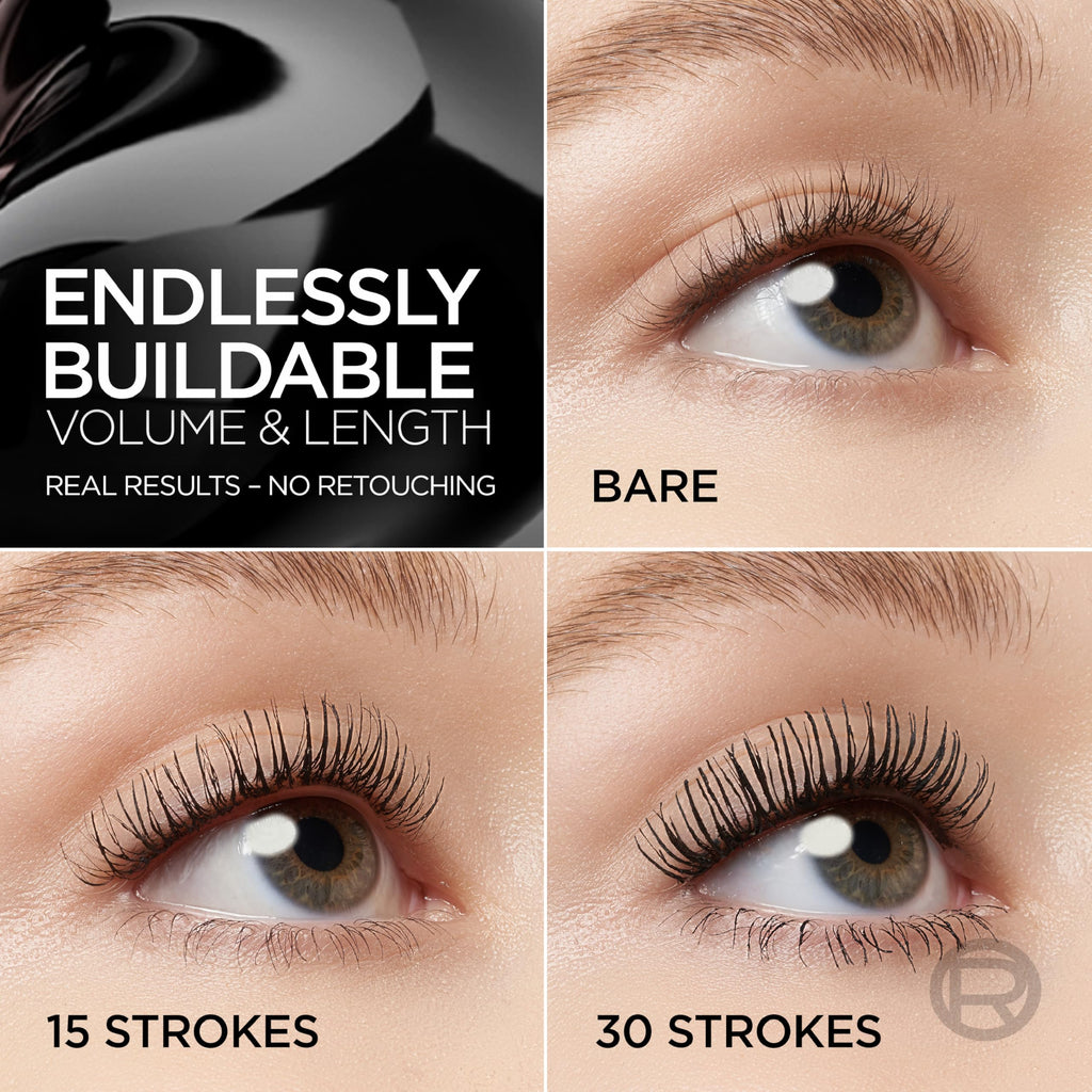 L'Oreal Paris Paradise Big Deal Mascara – Buildable Volume & Length, Clump-Resistant, Washable (0.33 fl oz)