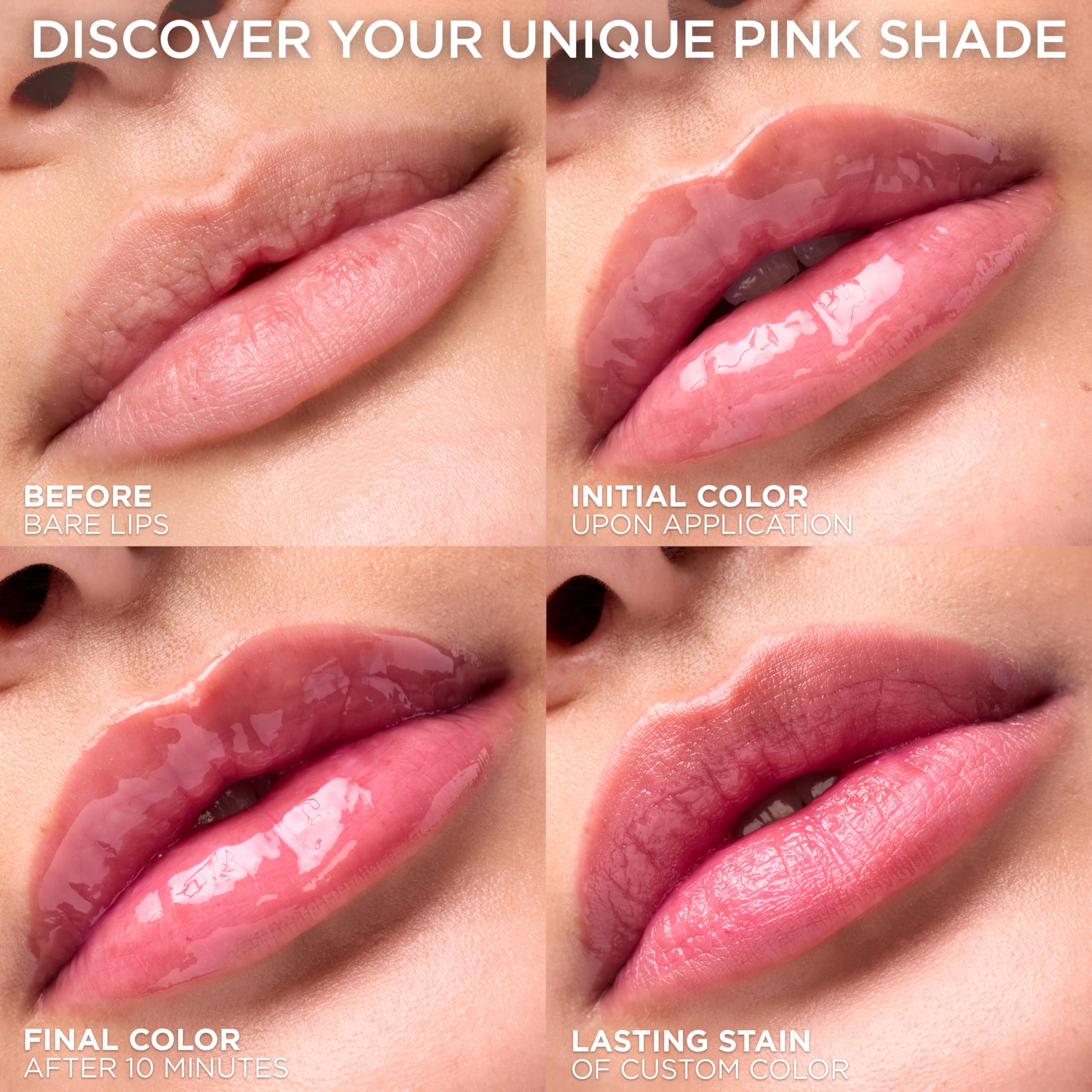 L'Oreal Paris Plump Ambition pH Hyaluron Lip Oil – Color Shifting Lip Tint 010