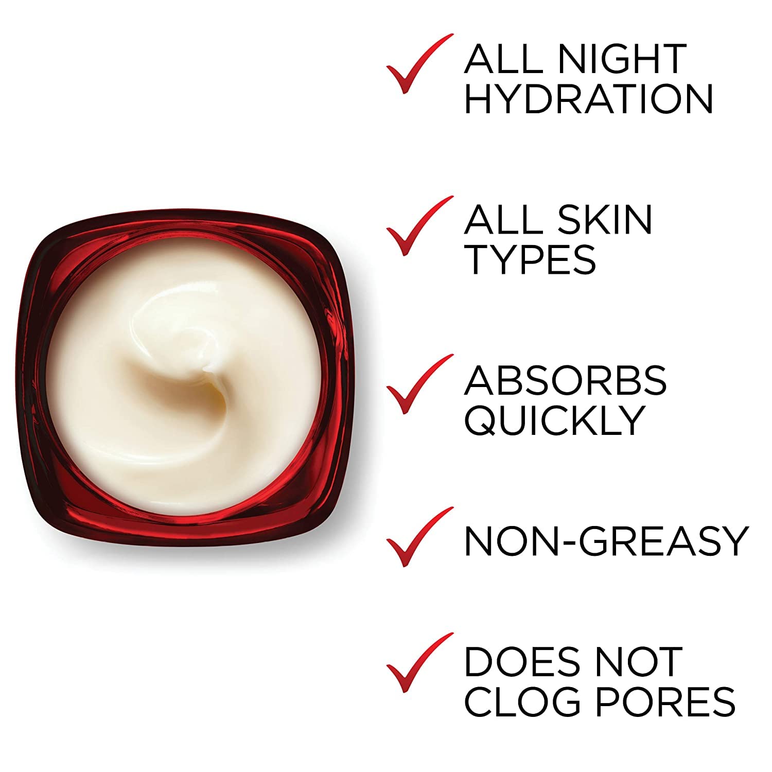 L'Oreal Paris Revitalift Triple Power Overnight Mask - Pro-Retinol, Hyaluronic Acid & Vitamin C (1.7 oz)