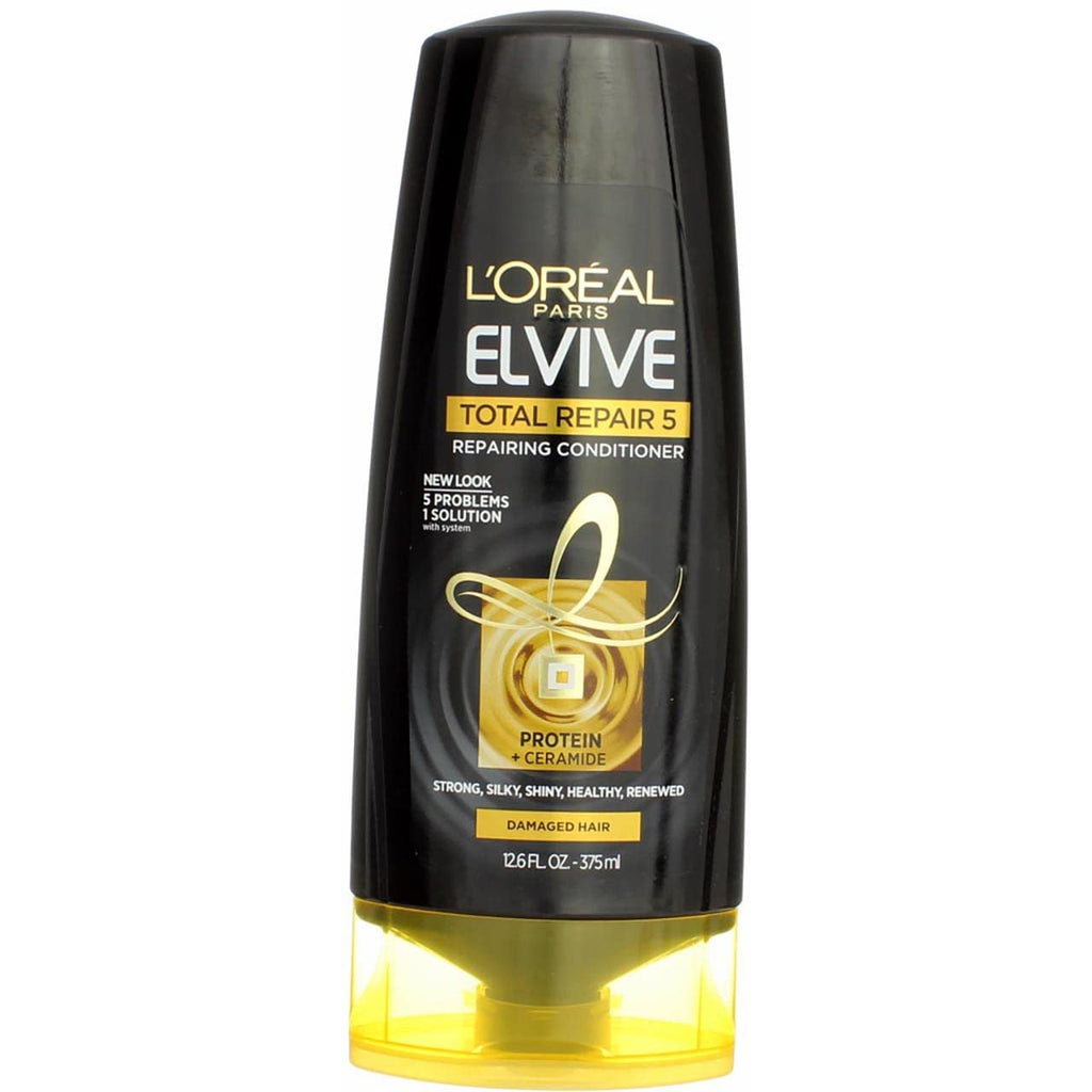 L'Oreal Paris Total Repair 5 Restoring Conditioner – Damaged Hair Care, 12.6 fl oz