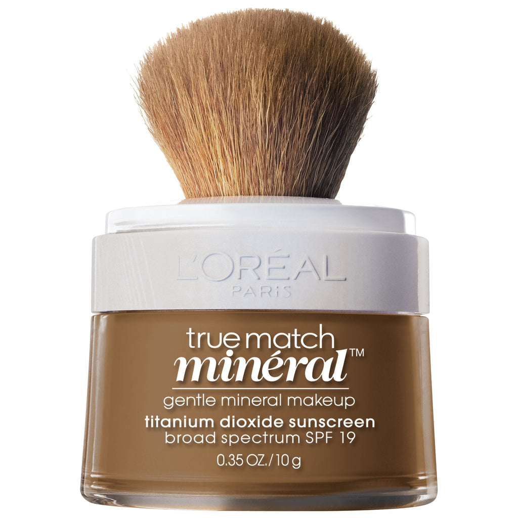 L'Oreal Paris True Match Mineral Foundation Loose Powder – Soft Sable, SPF 19