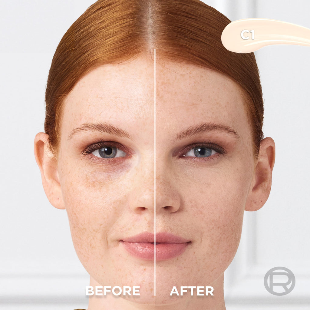 L'Oreal Paris True Match Radiant Serum Concealer – Brightening Under-Eye with 1.5% Hyaluronic Acid & Caffeine, C1, 0.33 oz