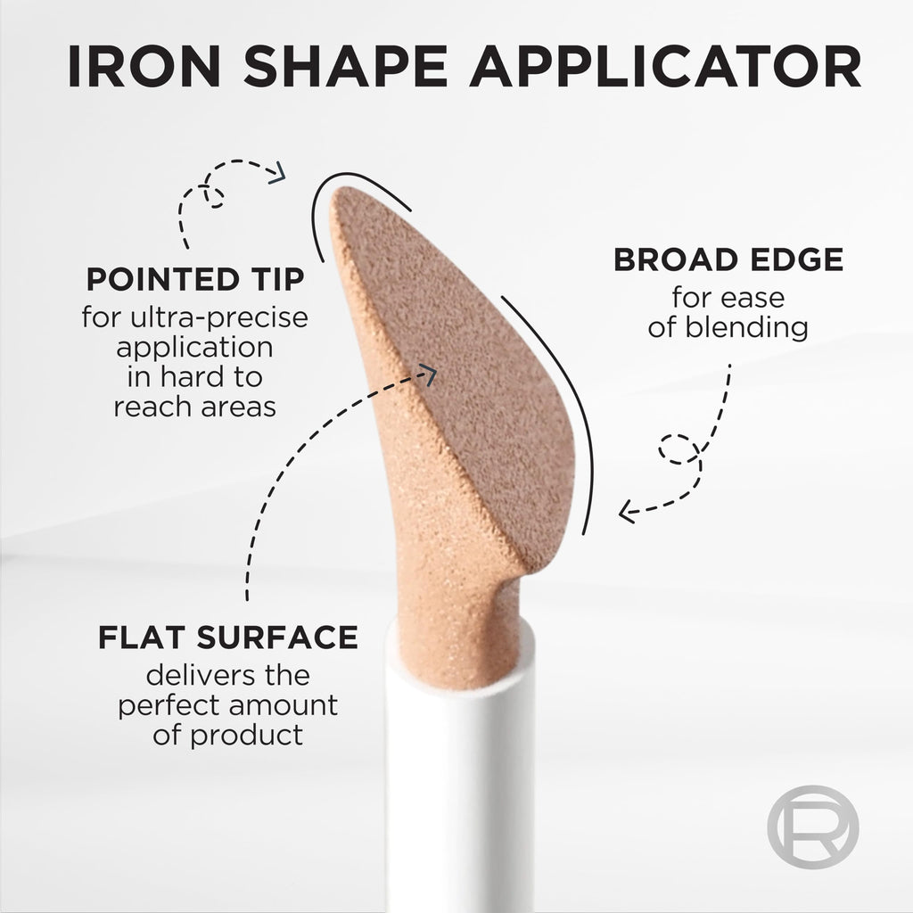 L'Oreal Paris True Match Radiant Serum Concealer – 1.5% Hyaluronic Acid & Caffeine, N6.5, 0.33 oz