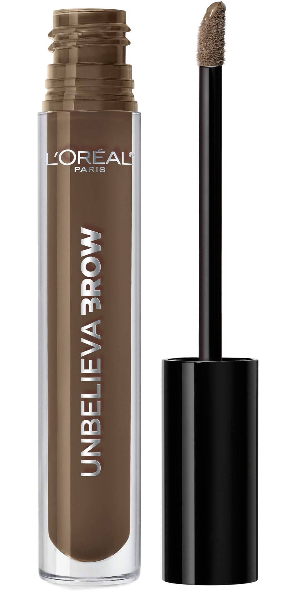 L'Oreal Paris Unbelieva-Brow Longwear Waterproof Tinted Brow Gel – Brunette, 0.15 oz