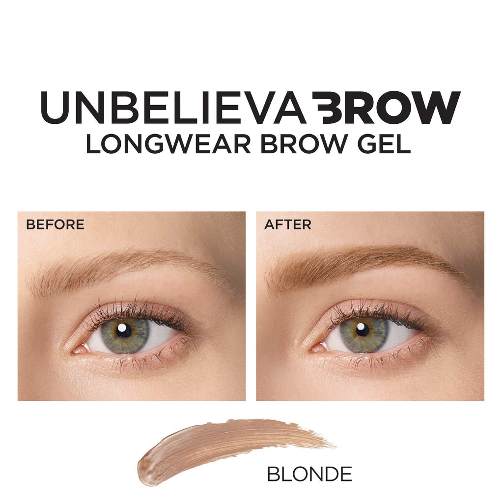 L'Oreal Paris Unbelieva-Brow Longwear Waterproof Tinted Brow Gel in Blonde | 0.15 fl oz