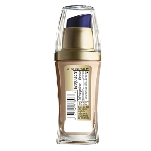 L'Oreal Paris Visible Lift Serum Absolute Foundation – Creamy Natural, SPF 17