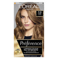 L'Oréal Préférence 7.0 Blonde Permanent Hair Colour | Fade-Defying Luminous Shine for At-Home Colouring