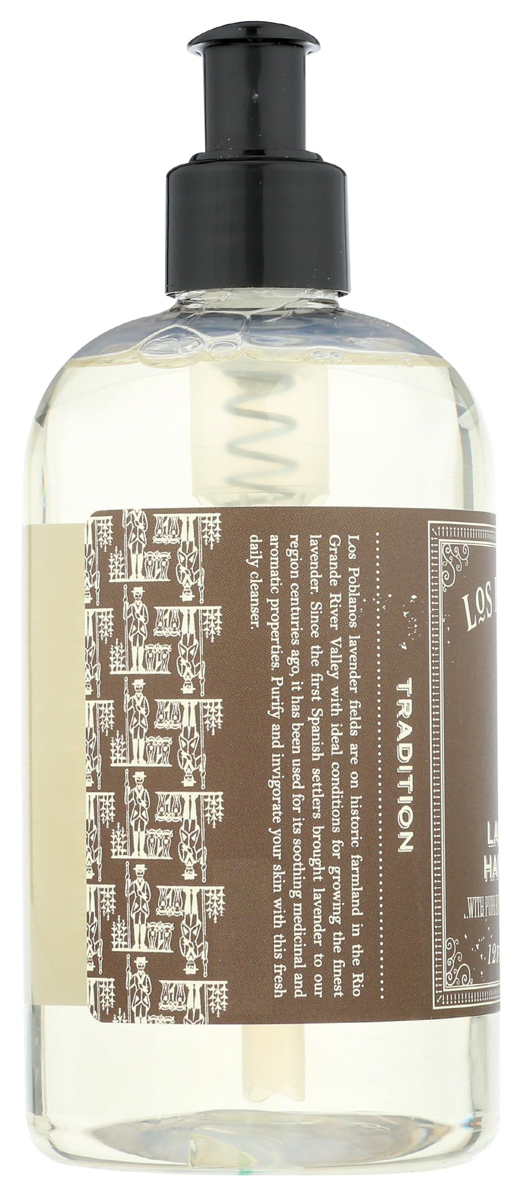 Los Poblanos Hand Soap Lavender – 12 oz | Gentle Lavender Hand Wash