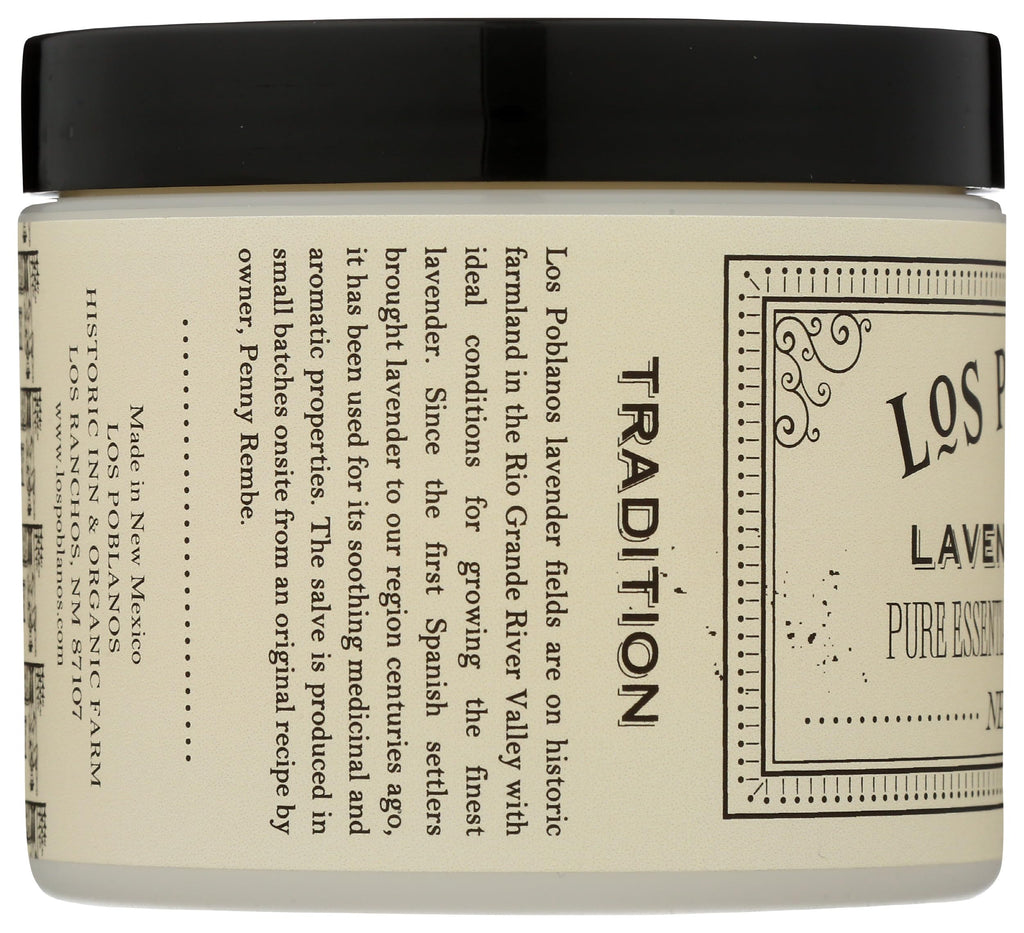Los Poblanos Lavender Hand Salve, 4 Oz – Botanical Hand Care