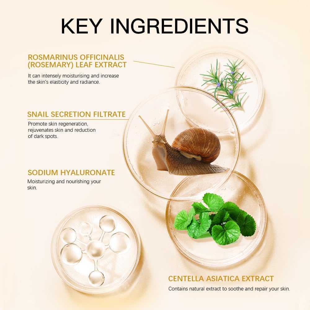 Loske Snail Mucin Serum – Hydration, Gentle Repair & Versatile Care