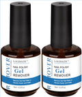 LOUINSTIC Gel Polish Remover 2-Pack – Fast 2–5 Min, Acetone-Free
