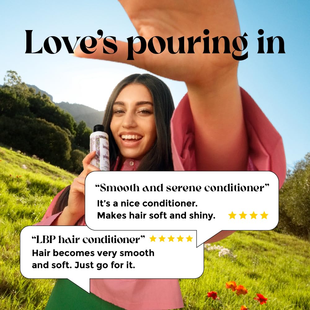 Love Beauty And Planet Argan Oil and Lavender Natural Conditioner for Dry & Frizzy Hair - Sulfate Free, Paraben Free, 400ml