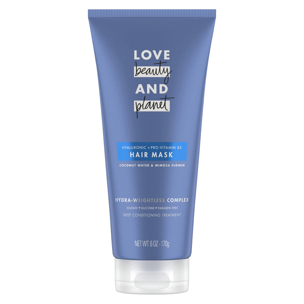 Love Beauty and Planet Hair Mask – Deep Conditioning with Coconut Water & Mimosa Flower