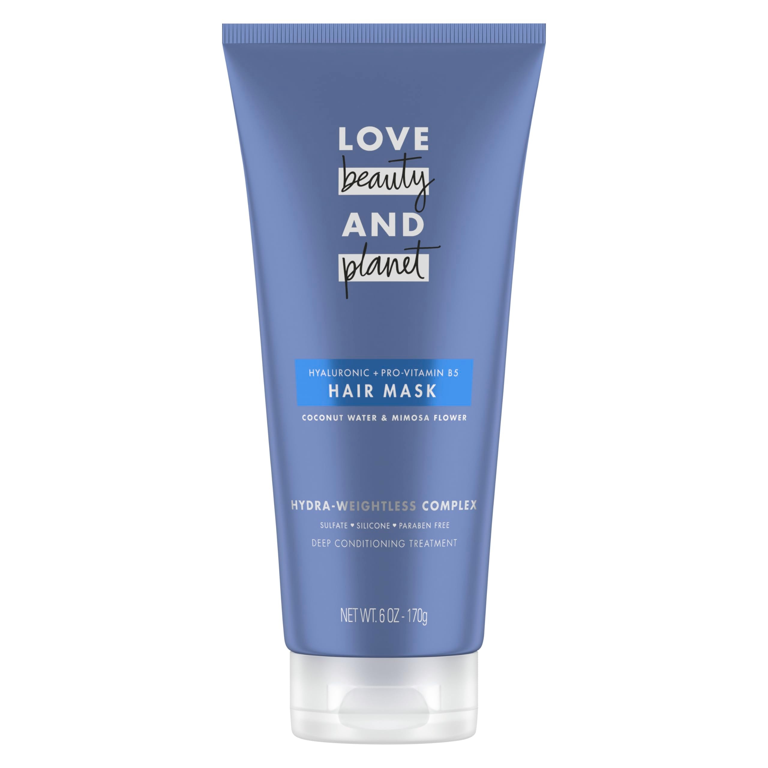 Love Beauty and Planet Hair Mask – Deep Conditioning with Coconut Water & Mimosa Flower