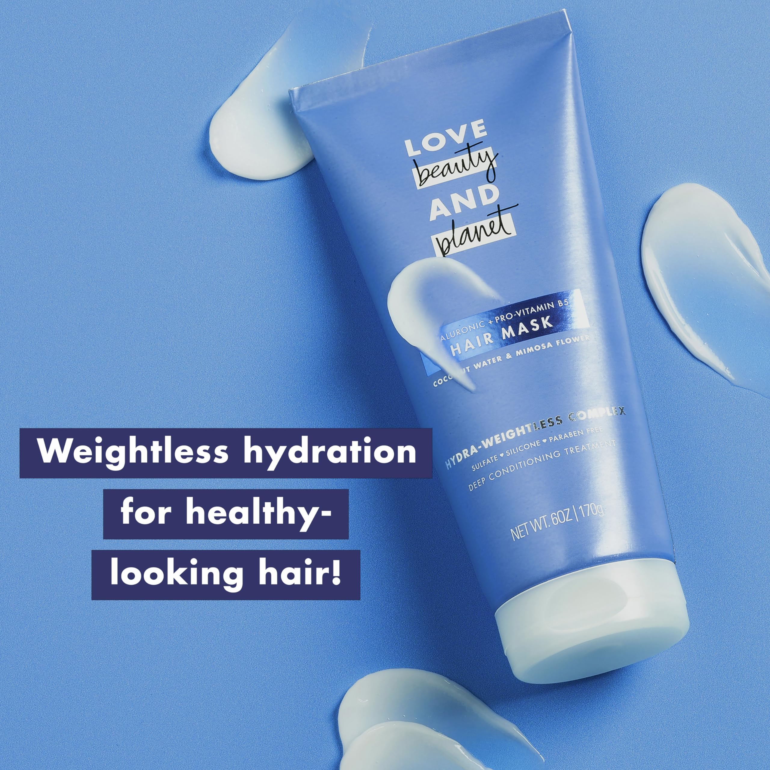 Love Beauty and Planet Hair Mask – Deep Conditioning with Coconut Water & Mimosa Flower
