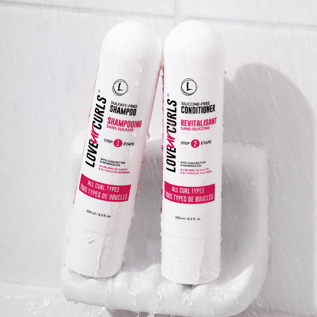 Love Ur Curls Shampoo & Conditioner – Moisturizing Care for Curly, Wavy & Kinky Hair | Vegan & Silicone Free