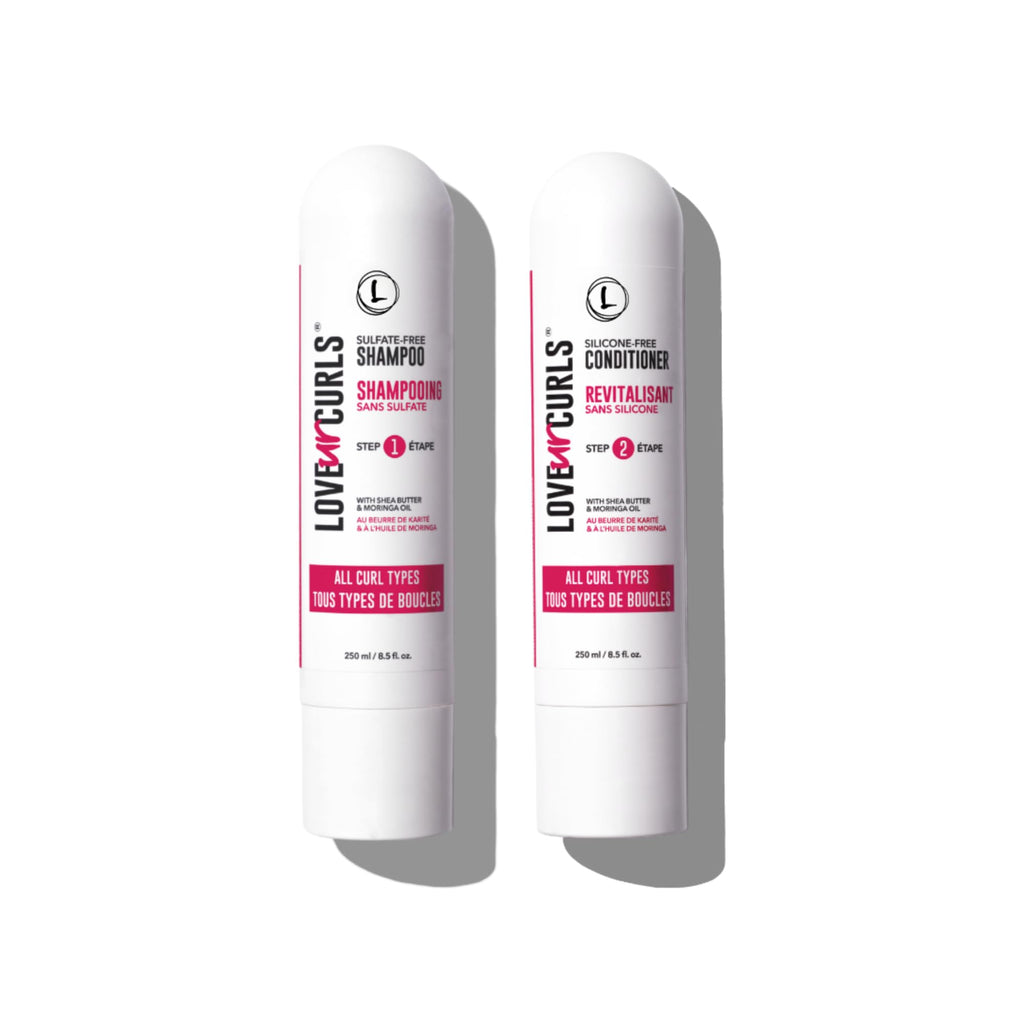 Love Ur Curls Shampoo & Conditioner – Moisturizing Care for Curly, Wavy & Kinky Hair | Vegan & Silicone Free