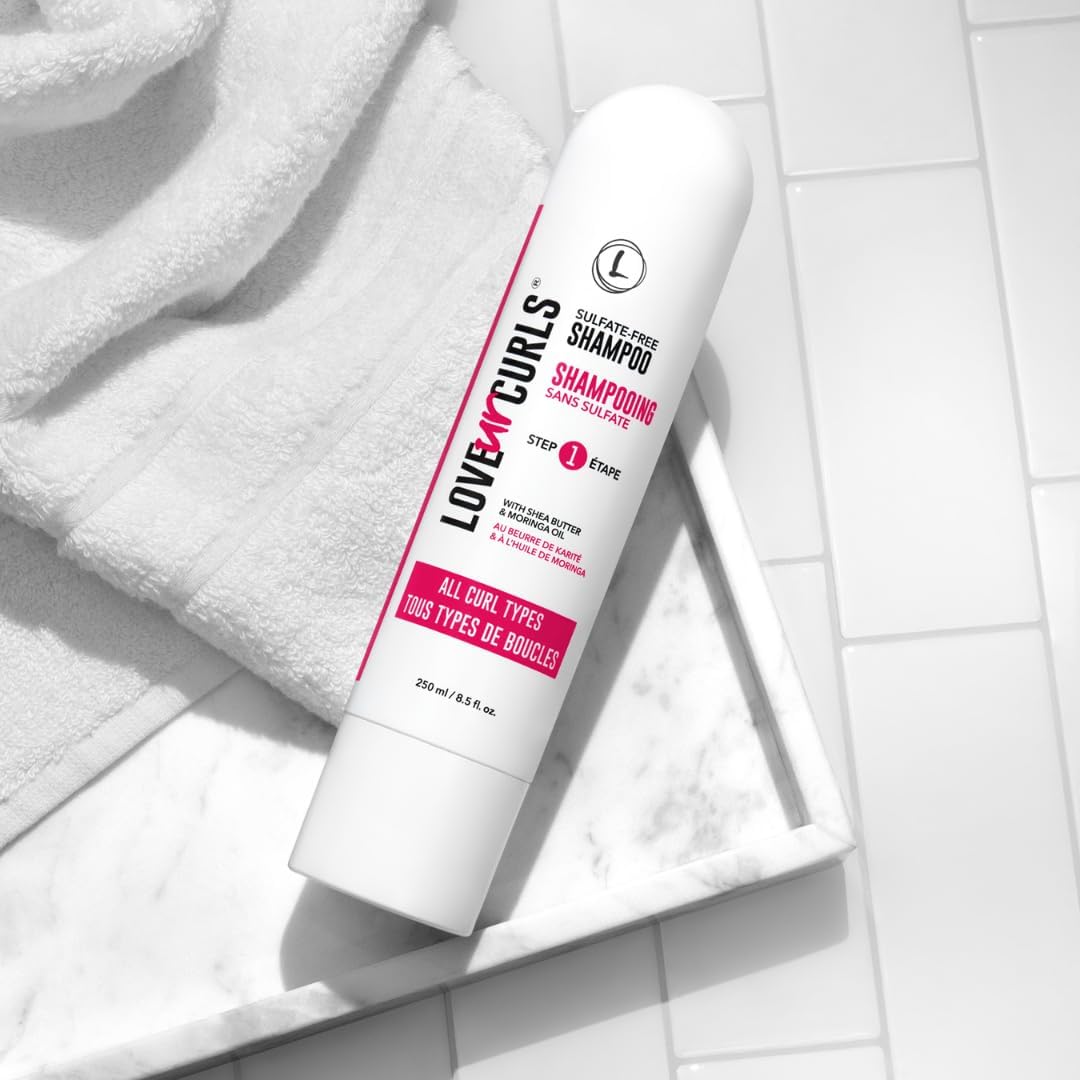 Love Ur Curls Shampoo & Conditioner – Moisturizing Care for Curly, Wavy & Kinky Hair | Vegan & Silicone Free