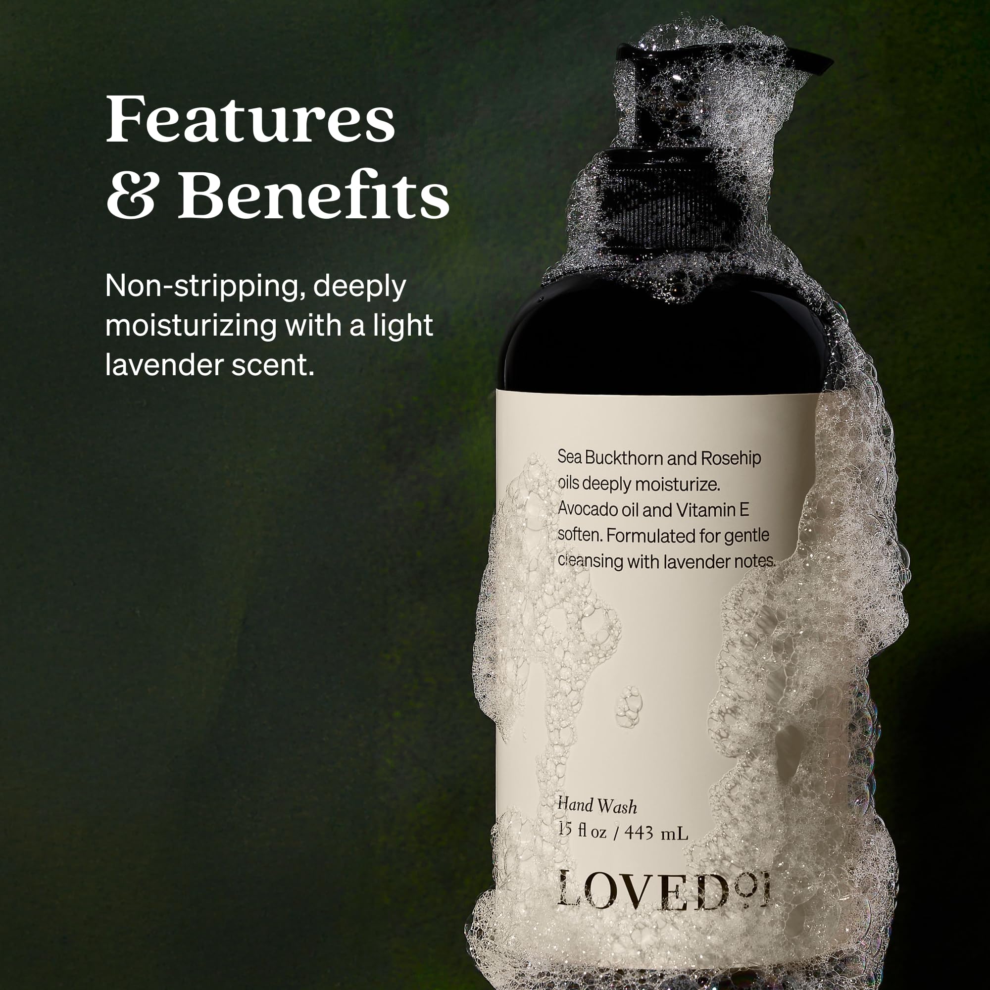 Loved01 Hand Wash – John Legend Skincare, Gentle Hydrating Liquid Soap, Cruelty-Free, Oprah's Favorite Things, 15 oz