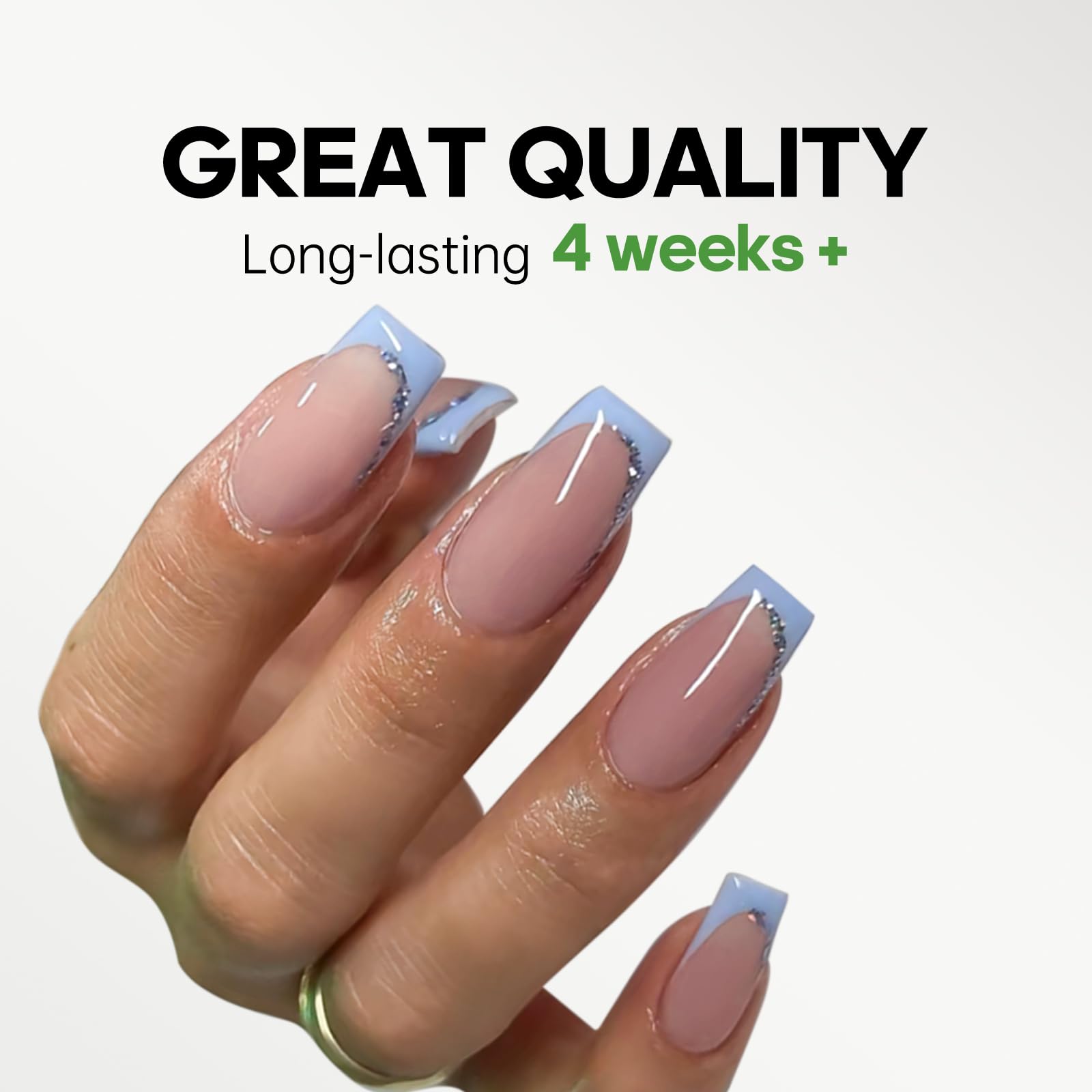 Love Easy HEMA-FREE Nail Glue | Multifunction Adhesion, Lasts 28 Days