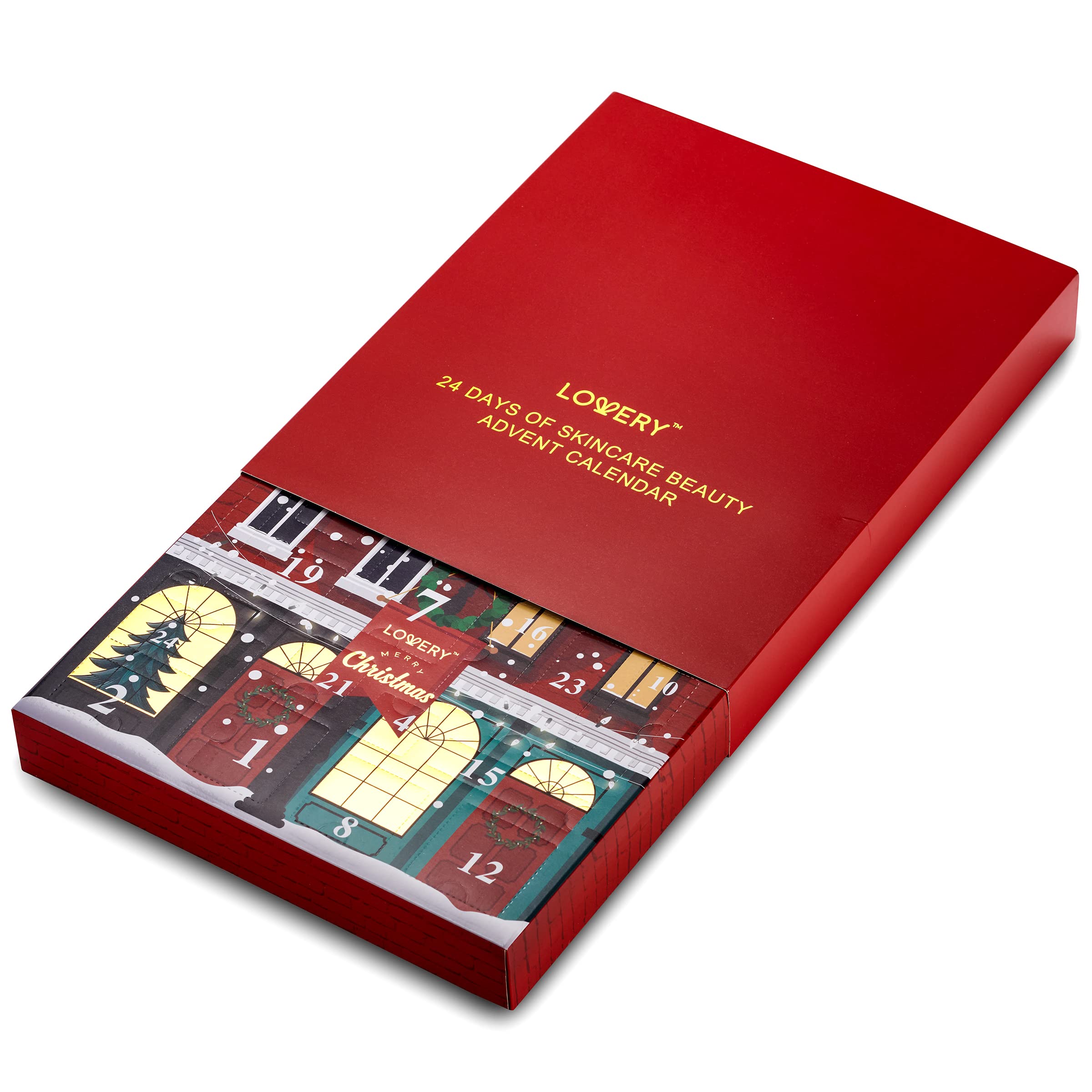 LOVERY Advent Calendar for Adults 2025 - 24 Days of Spa Beauty & Skincare