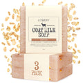 LOVERY Goat Milk Soap 3-Pack – Handmade in USA with Organic Shea Butter