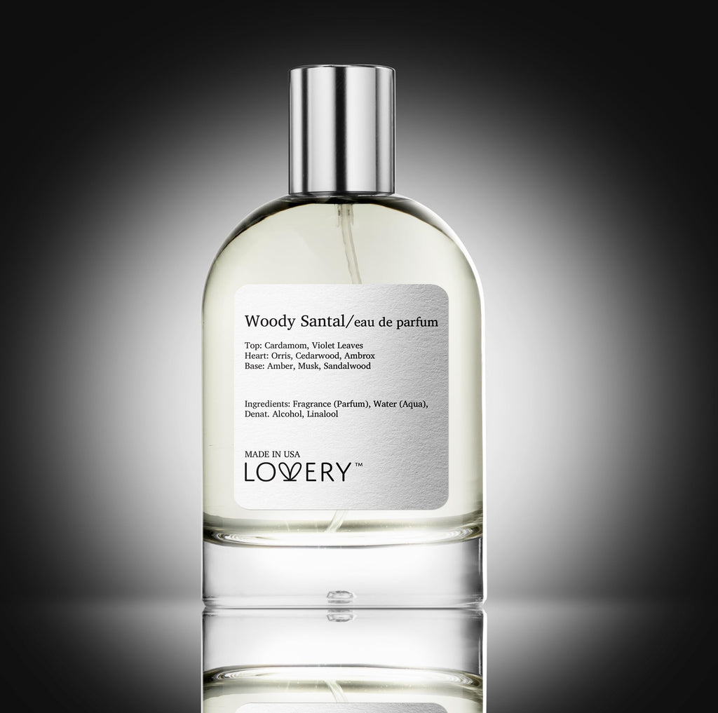 LOVERY Woody Santal Eau de Parfum | Unisex 100ml EDP Inspired by Santal 33