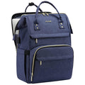 LOVEVOOK 17.3-Inch Laptop Backpack for Women – Navy, Water-Resistant, USB Port