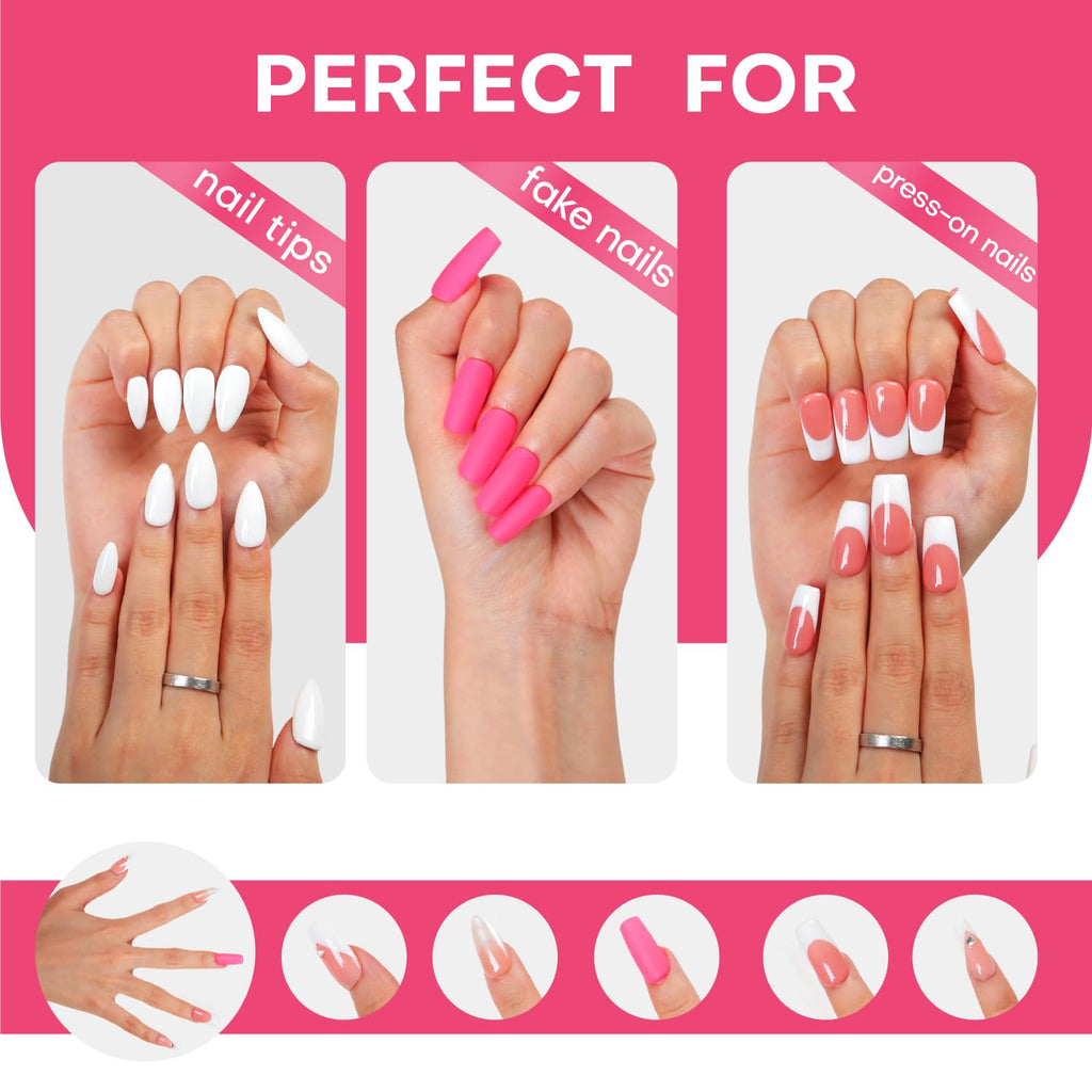 Lovful Extra Strong Brush-On Nail Glue for Press-Ons | Quick-Dry, Long-Lasting (7g)