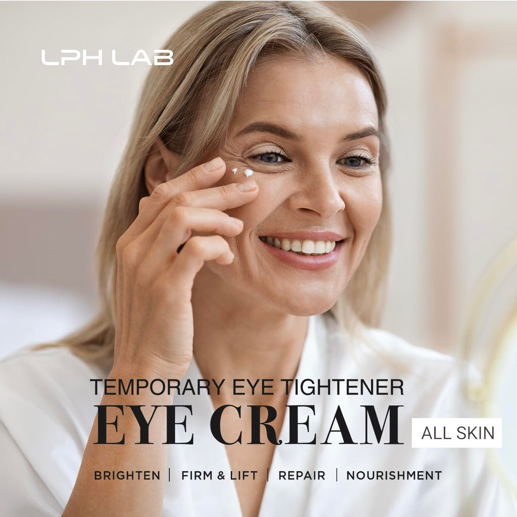 LPH LAB Instant Firm Eye Tightening Cream – Quick Puffiness Reduction for Mature Eyes (30mL)