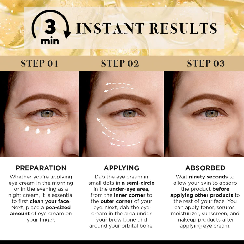 LPH LAB Temporary Eye Tightener Cream – Instant Under-Eye Support, 30ml