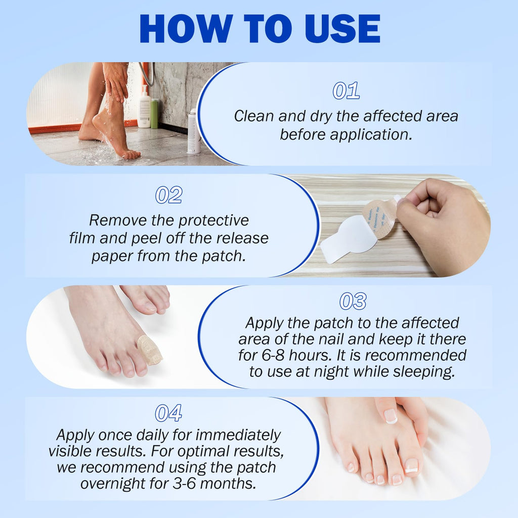 LTQXGT Fungal Nail Patches 2Pack – Extra Strength Toenail Repair