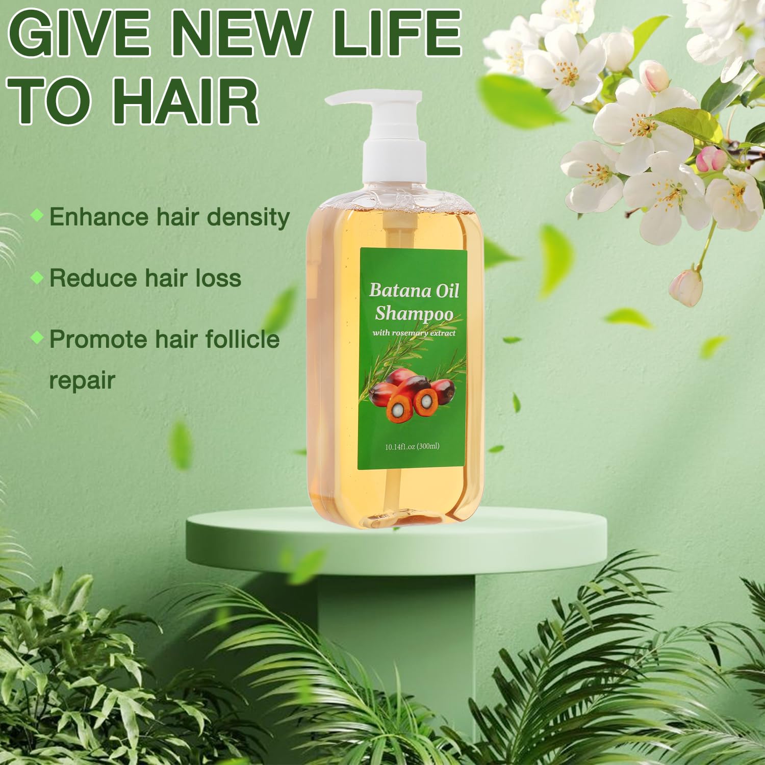 Lucift Batana Shampoo with Rosemary Oil – Nourishing & Regenerating Hair for All Types (1pc)