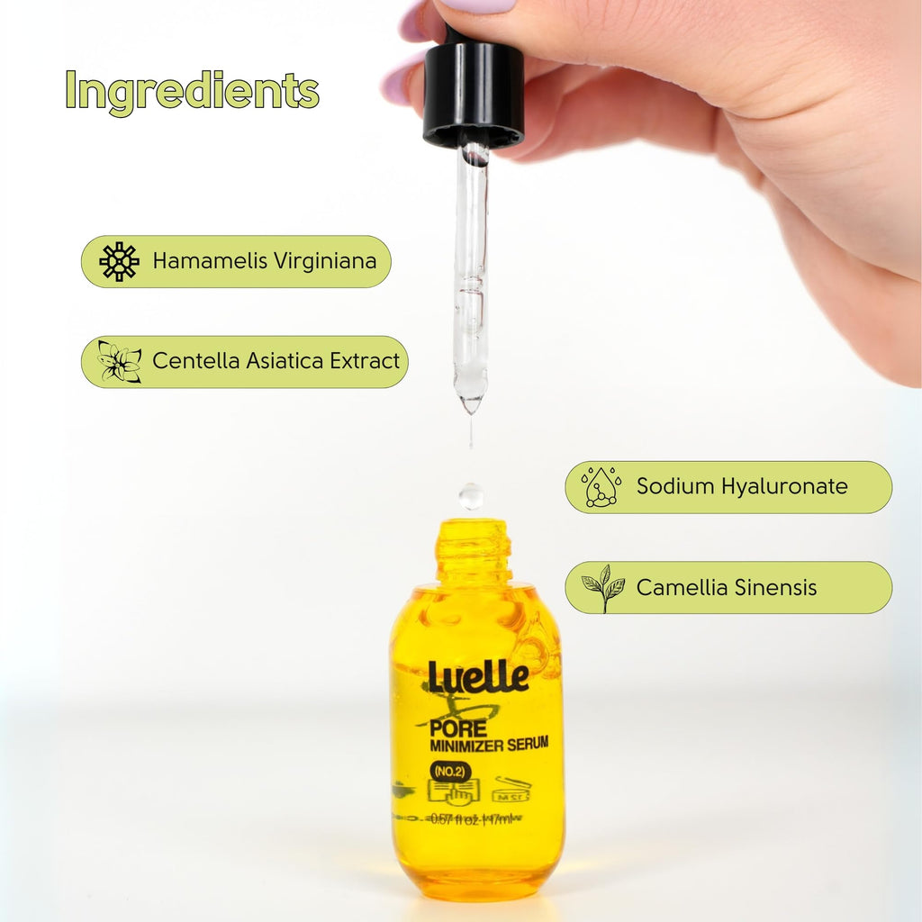 Luelle Pore Minimizer – Lightweight Facial Essence for Pore Refinement and Oil Control