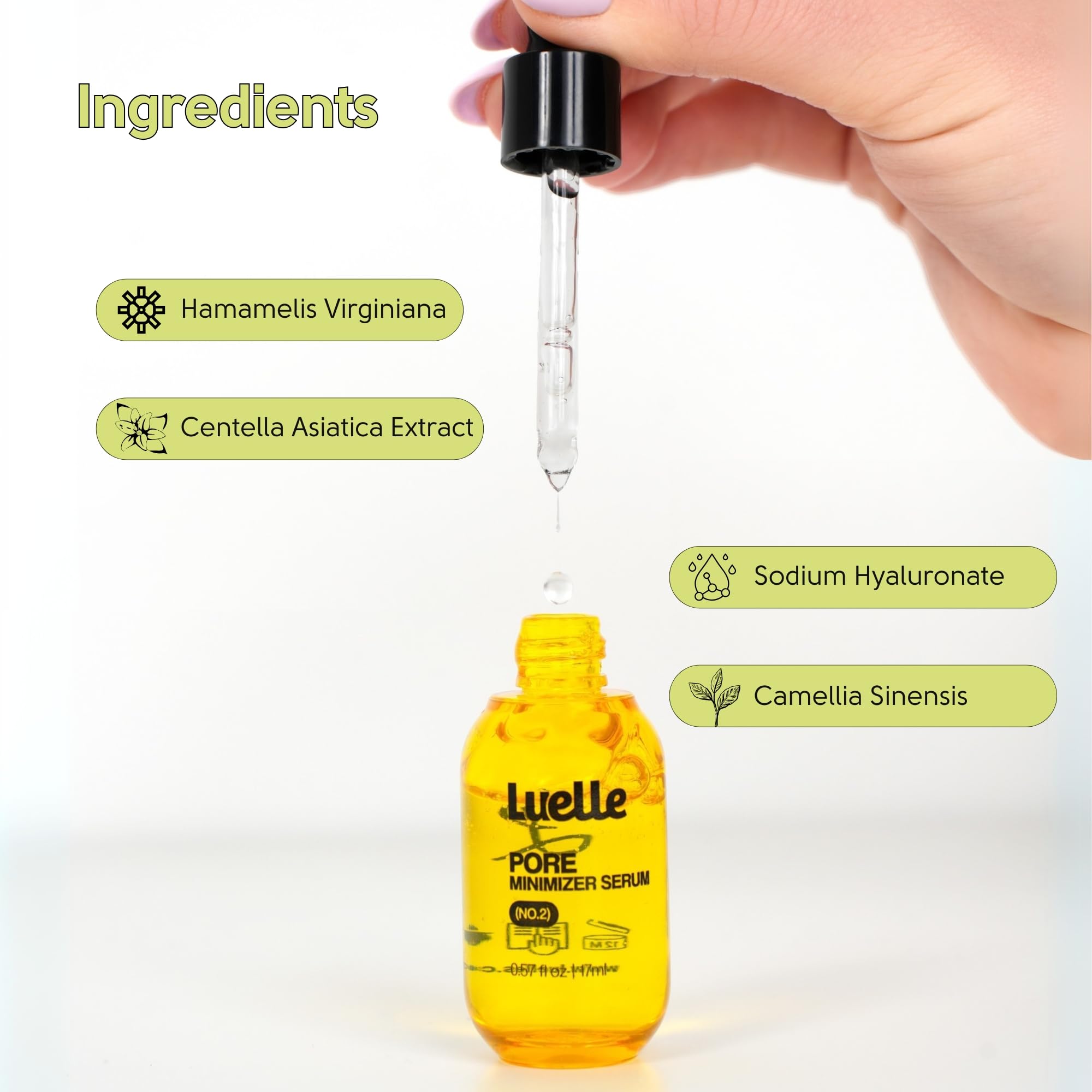 Luelle Pore Minimizer – Lightweight Facial Essence for Pore Refinement and Oil Control