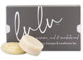 Lulu Candles Jasmine Oud Sandalwood Shampoo & Conditioner Bar Set – Made in USA (3 oz + 1 oz)