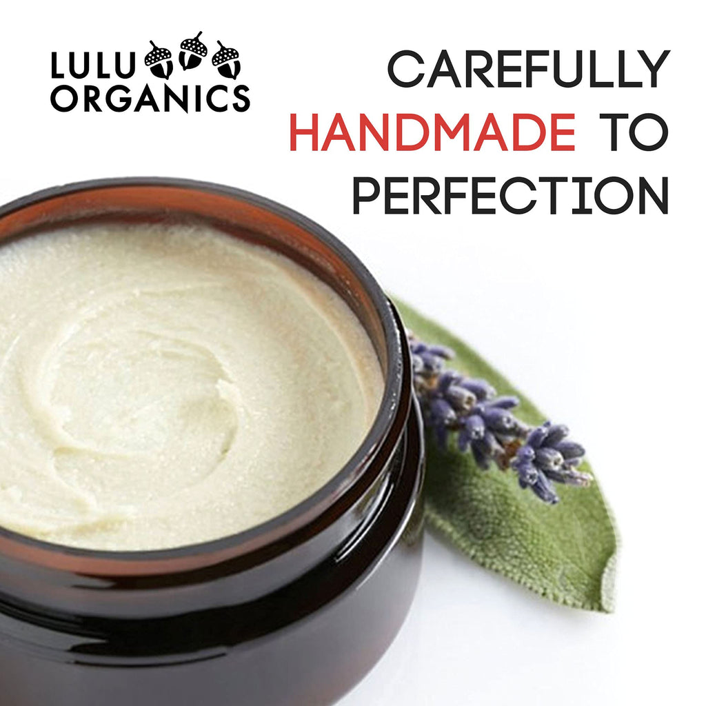 Lulu Organics Aluminum-Free Deodorant Cream – Lavender & Clary Sage, 2oz