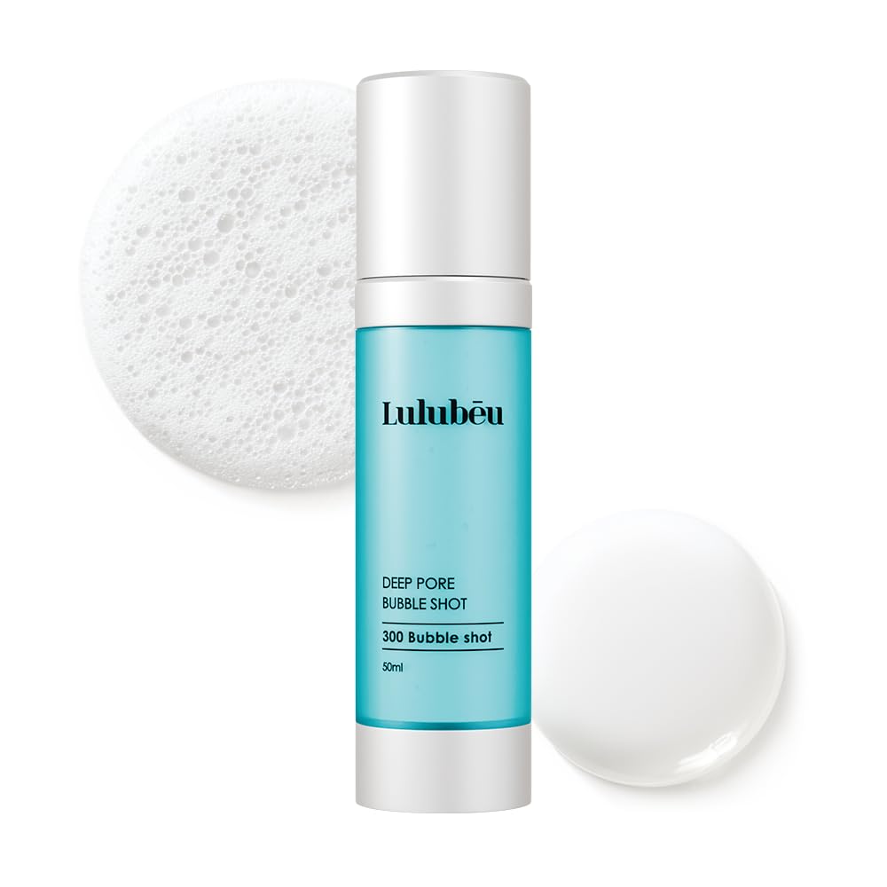 LULUBEU Deep Pore Bubble Shot Ampoule – Crystal Spicule, PDRN & Azulene
