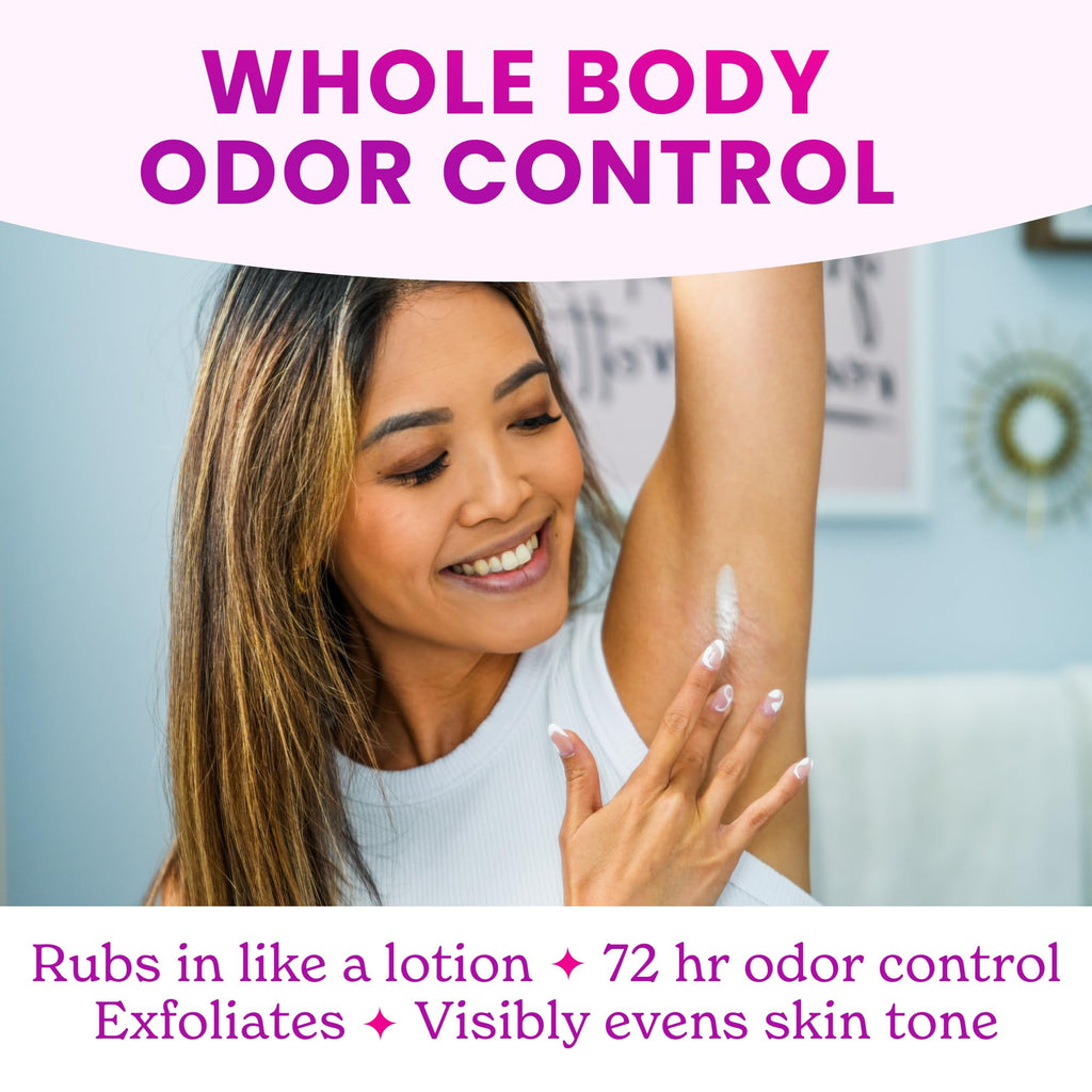 Lume Whole Body Deodorant Bundle — Invisible Cream Mini + Solid Stick (Lavender Sage) | 72-Hour Odor Control, Aluminum & Baking Soda Free