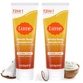 Lume Whole Body Deodorant - Invisible Cream Tube - 72 Hour Odor Control - Aluminum Free, Baking Soda Free, Skin Safe - Toasted Coconut (Pack of 2, 3.0 oz)
