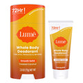 Lume Whole Body Deodorant Bundle – 72 Hour Odor Control, Aluminum & Baking Soda Free, Toasted Coconut