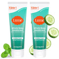 LUME Whole Body Deodorant - Minted Cucumber | Invisible Cream Tube, 72-Hour Odor Control, Aluminum-Free, Baking Soda-Free | Pack of 2 (3.0 oz)