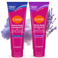 Lume Whole Body Deodorant Plus Sweat Control – 72-Hour Odor & Sweat (Baking Soda Free) – Soft Powder & Lavender Sage (Pack of 2)