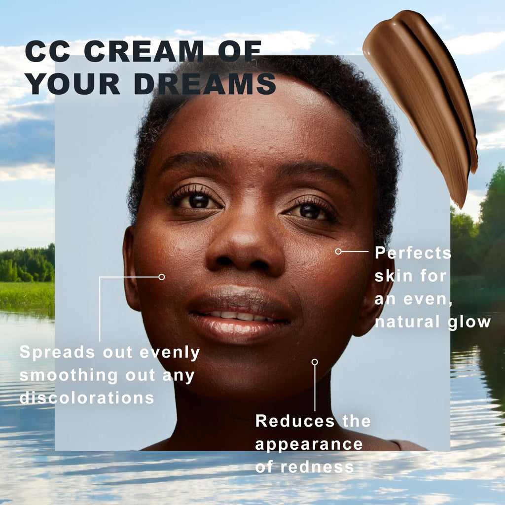 Lumene Color Correcting CC Cream – Lightweight Foundation with Redness Reduction | Deep Rich