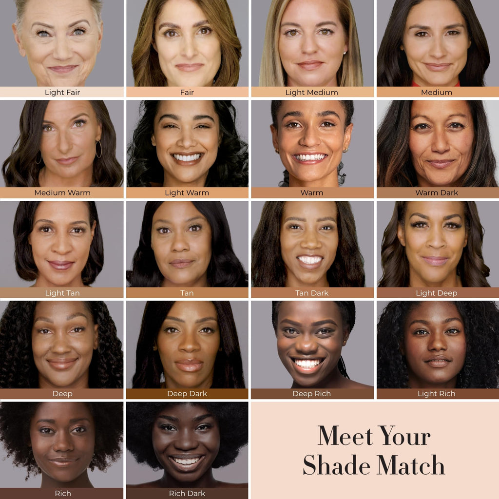 LUMINESS Silk Airbrush Spray Foundation – Full Coverage Hydrating Foundation, Hyaluronic Acid & Silk (Shade Fair)