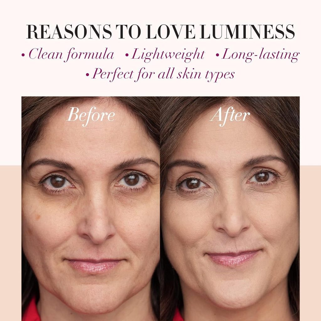 LUMINESS Silk Airbrush Spray Foundation (040-Medium) – Buildable Coverage, Hydration & Long-Lasting Finish