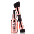 LUMINESS Liquid Mirage Foundation Kit with SPF 50 – Color-Changing Foundation, Primer & Brush