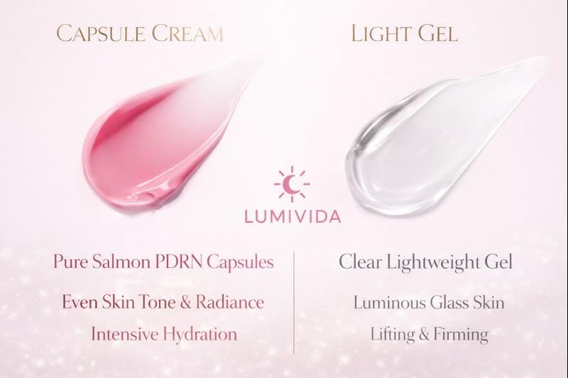 LumiVida Salmon DNA Face Cream with PDRN – Hydrating Moisturizer