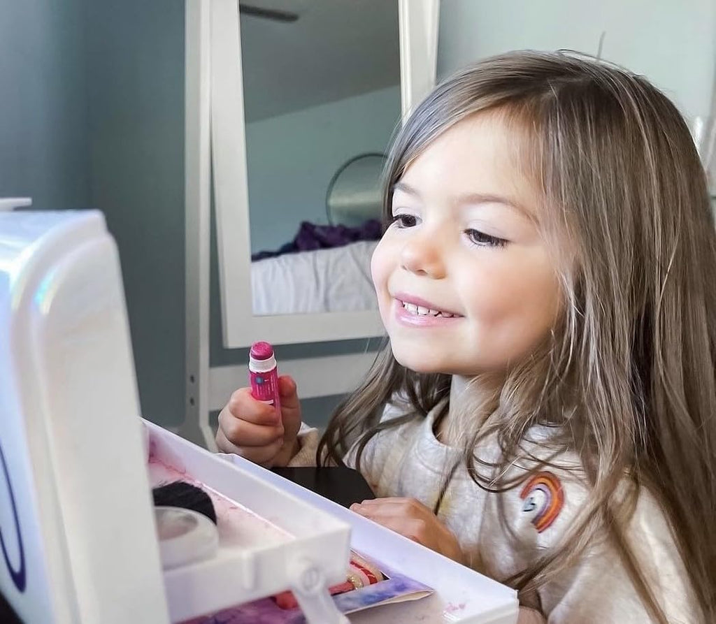 Luna Star Klee Kids Play Makeup Kit – Gentle, Non-Toxic, Made in USA (Crystal Palace Fairy)